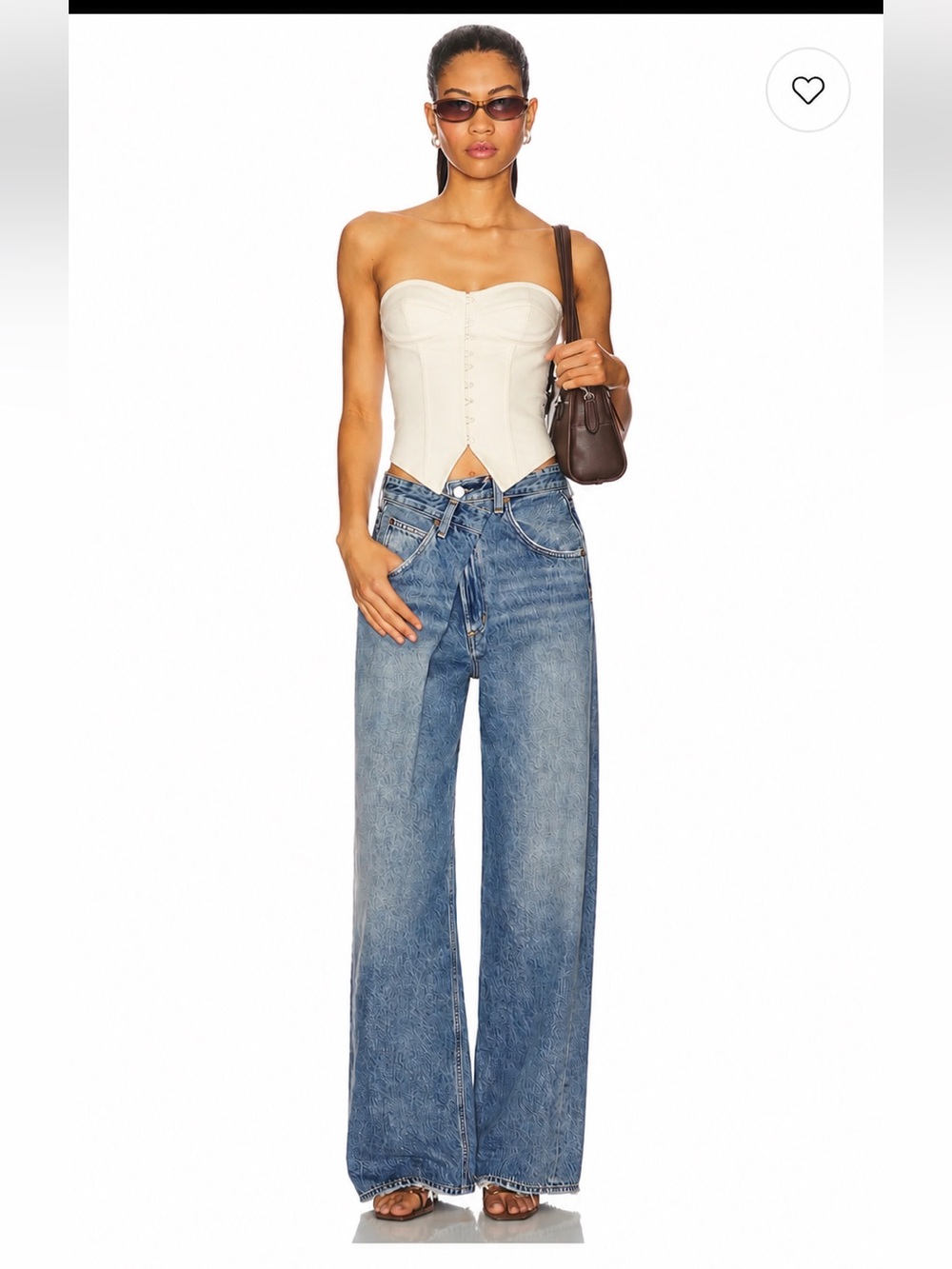 AGOLDE Vana Fold Jeans – Size 26 – Mantra